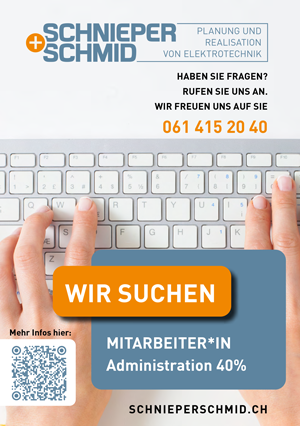 Wir suchen Mitarbeiter/in Sekretariat und Administration 40%